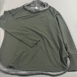 RBX Olive and Gray Long Sleeve Top